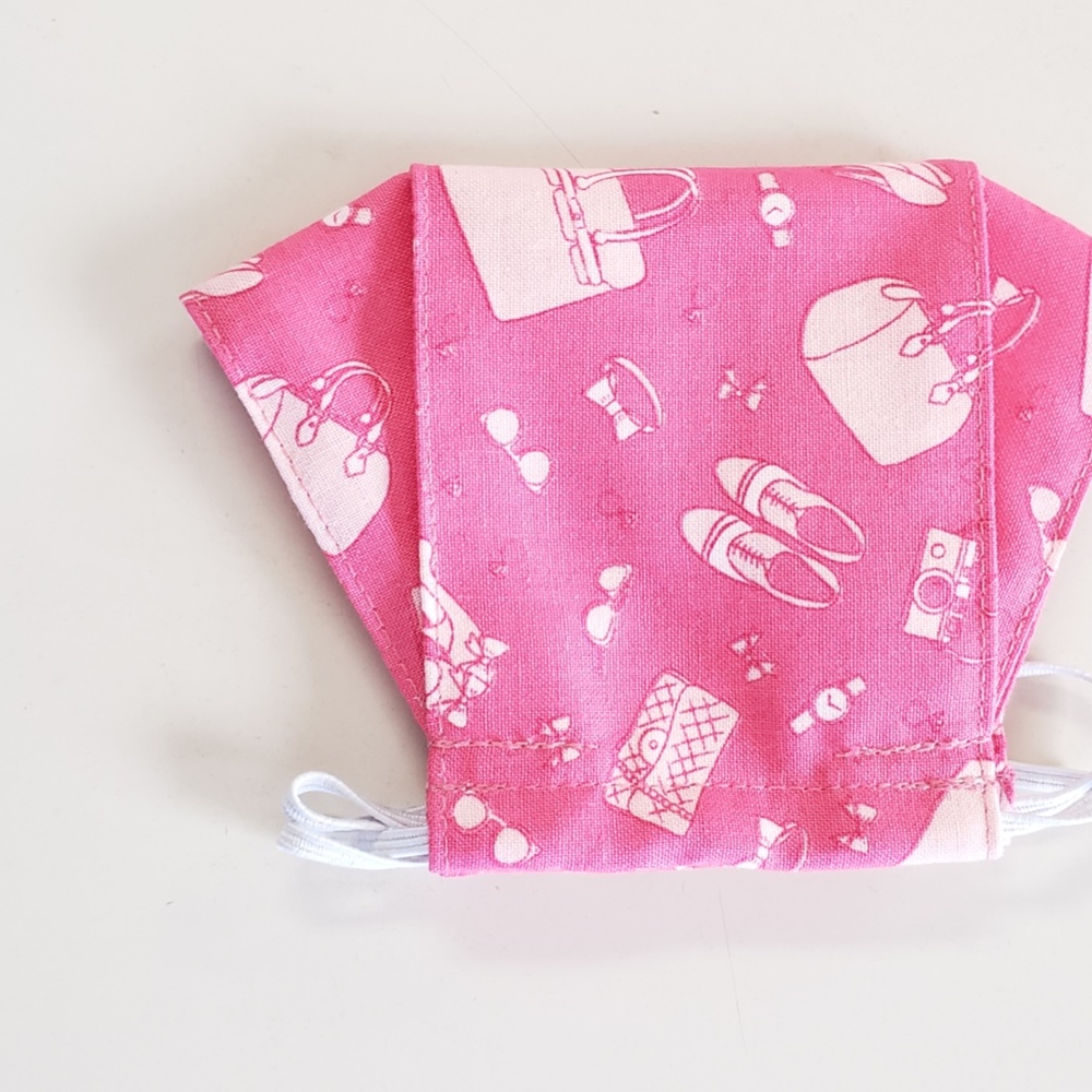 NEW! Light Blue Sky Blue Face Masks with Pocket - Picture 14 of 16